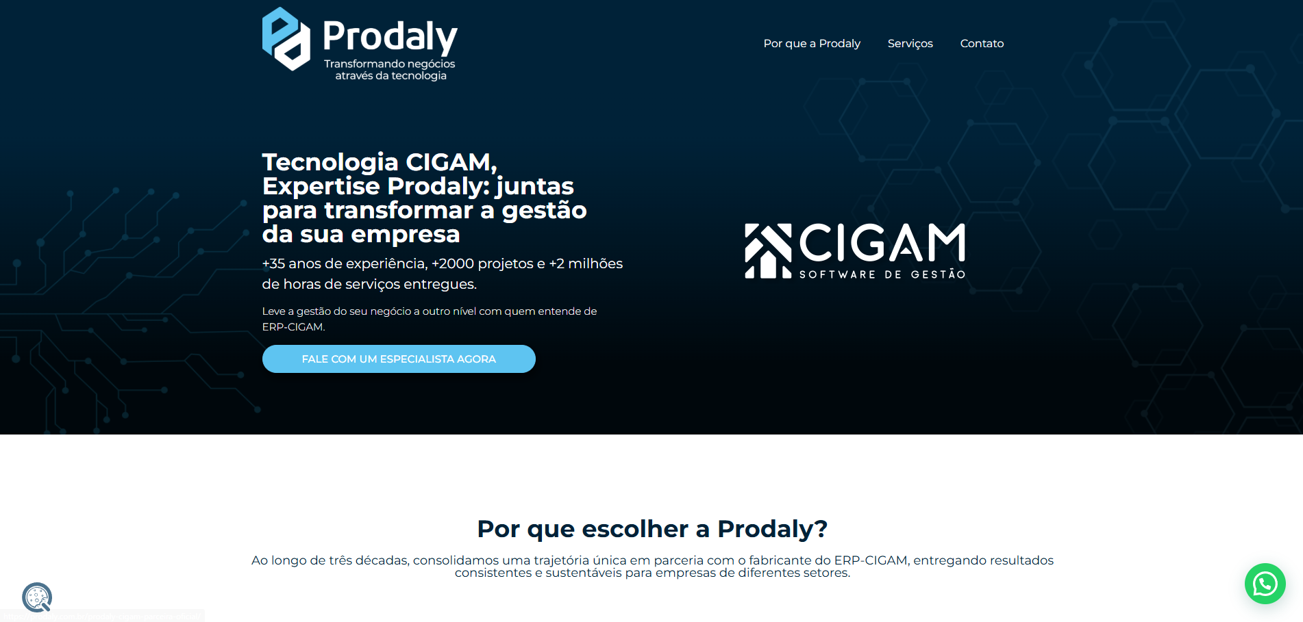 Prodaly/CIGAM ERP